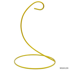 Metal Stand Gold Hanging 12 Inch MSGH12IN