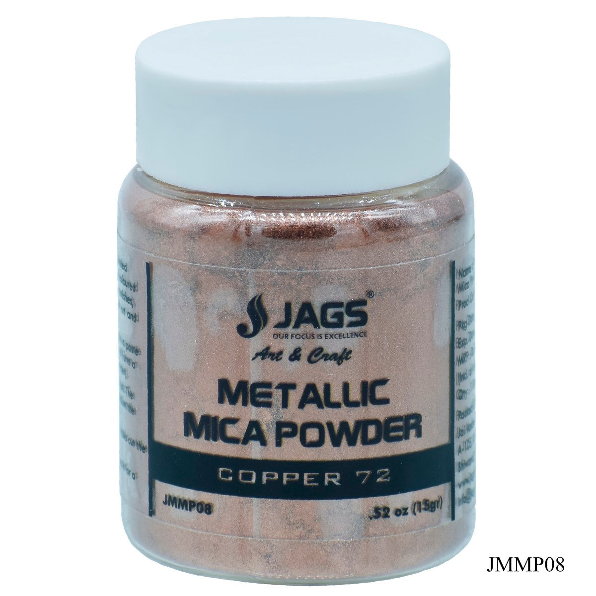 Jags Metallic Mica Powder Copper 15Gms (72) JMMP08