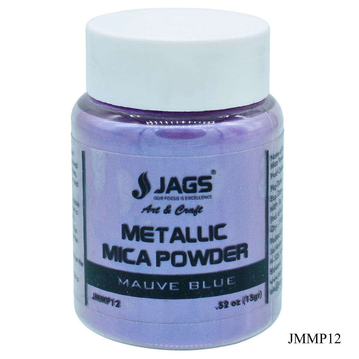Jags Metallic Mica Powder Mauve Blue 15Gms JMMP12
