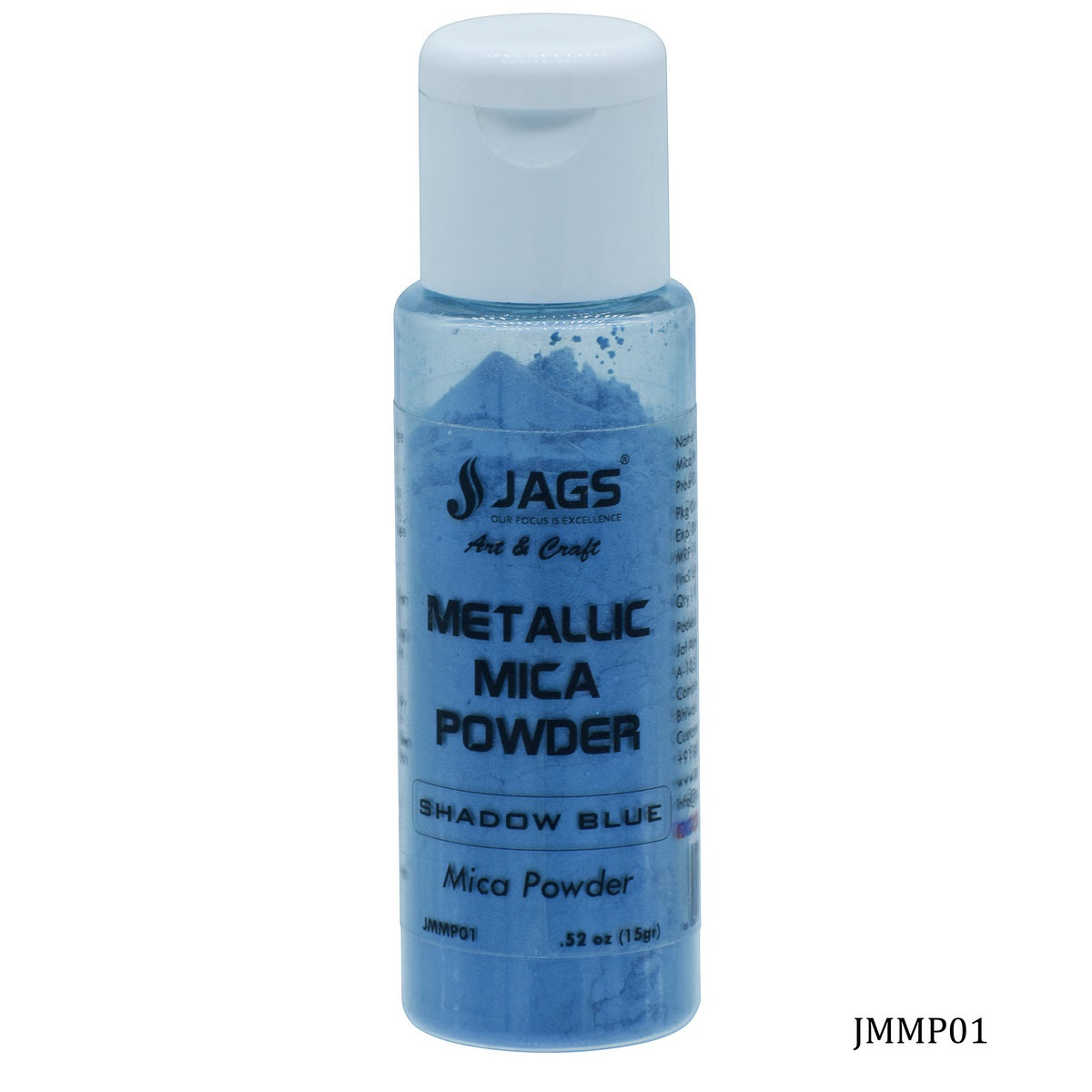 Jags Metallic Mica Powder Shadow Blue 15Gms JMMP01