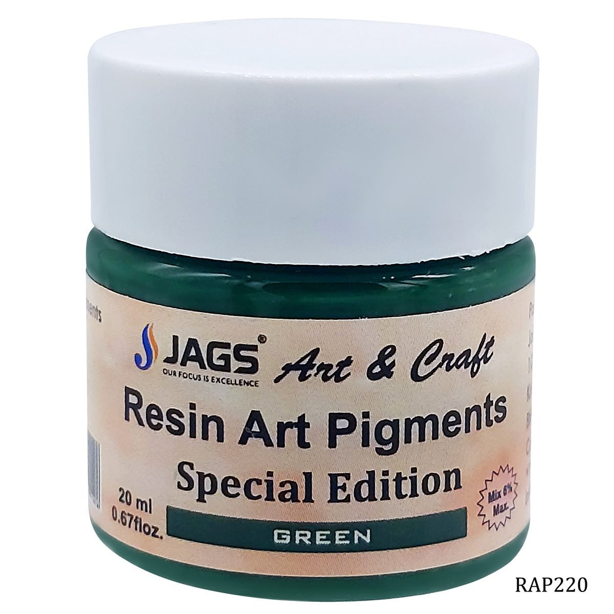 Resin Art Pigments 20ML Green RAP220