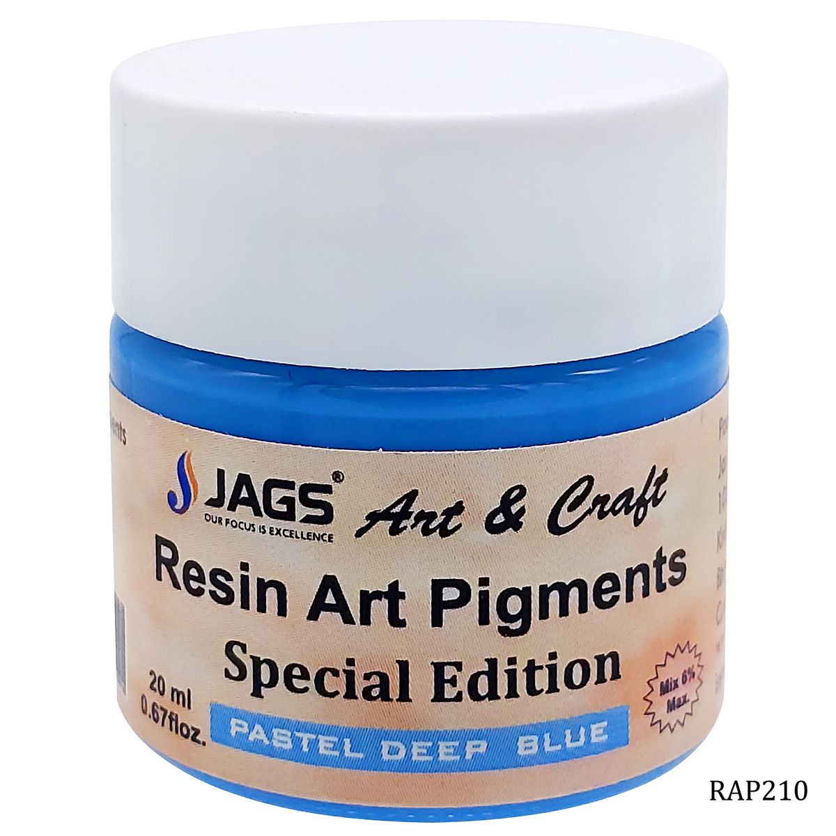 Resin Art Pigments 20ML Pastel Light Blue RAP210