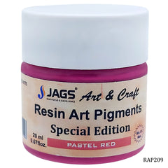 Resin Art Pigments 20ML Pastel Red RAP209