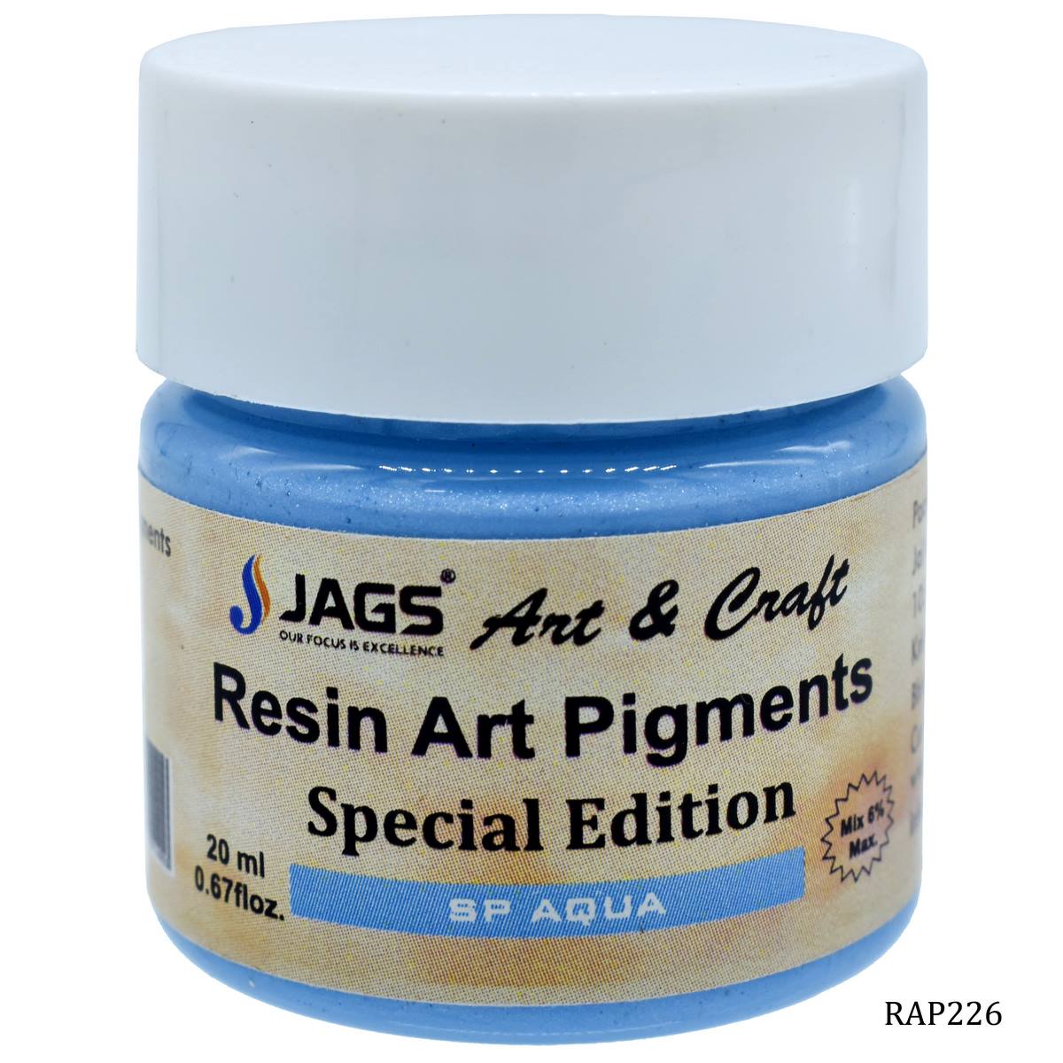 Resin Art Pigments 20ML Sp Aqua RAP226