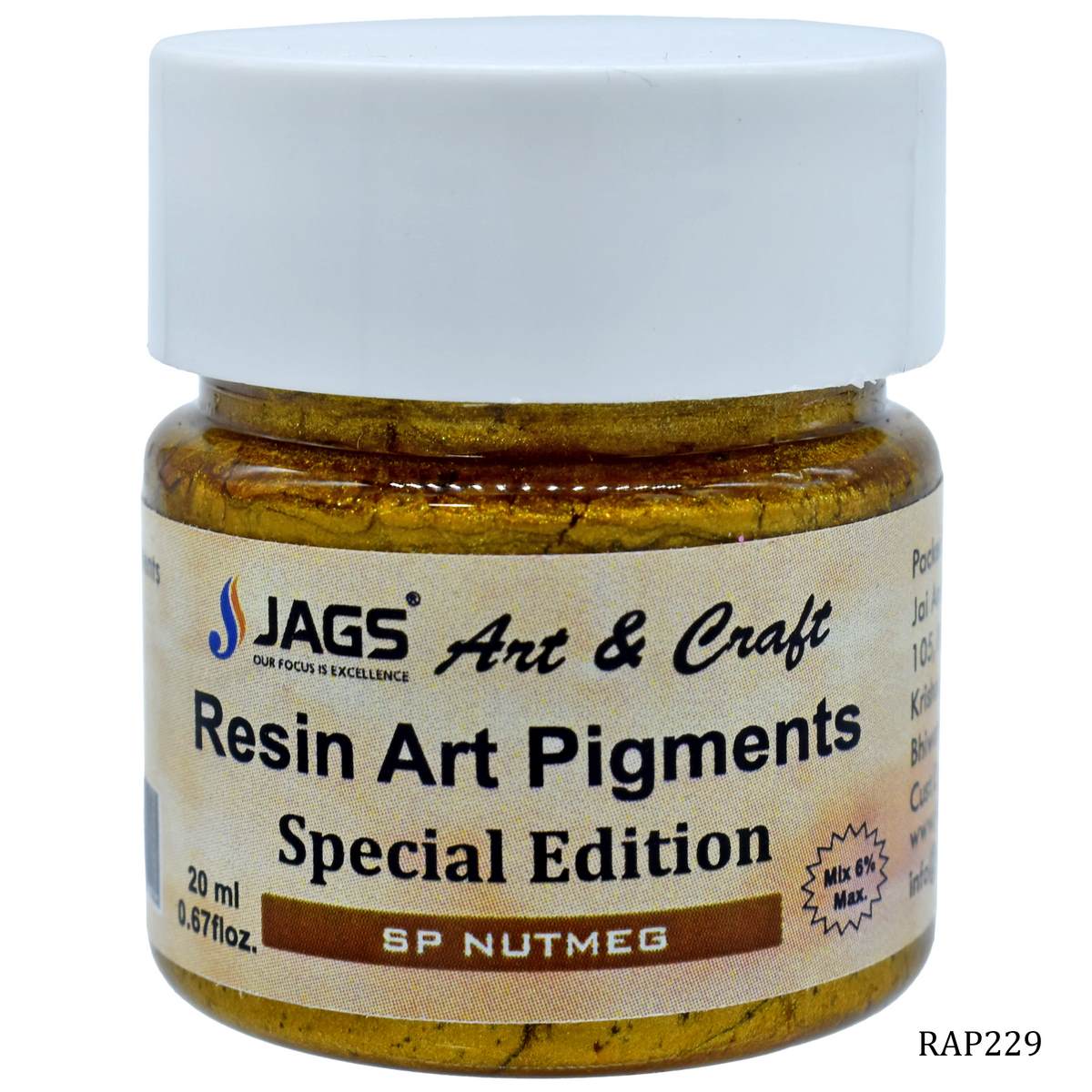 Resin Art Pigments 20ML SP Nutmeg RAP229