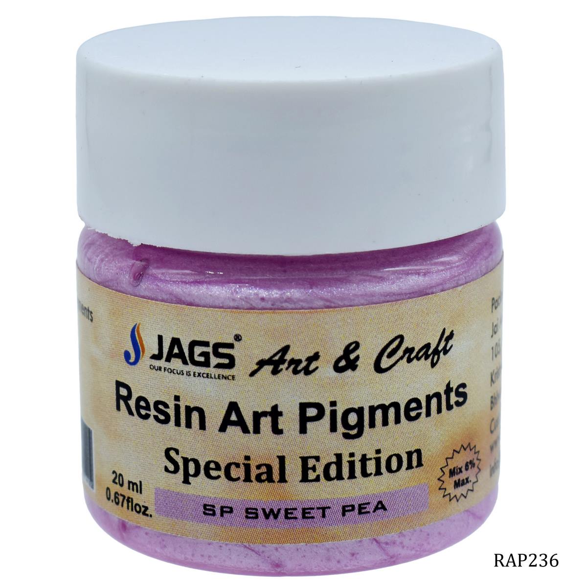 Resin Art Pigments 20ML Sp Sweet Pea RAP236
