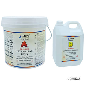 Ultra Clear Resin 4KGS Hardener 2KGS UCR6KGS