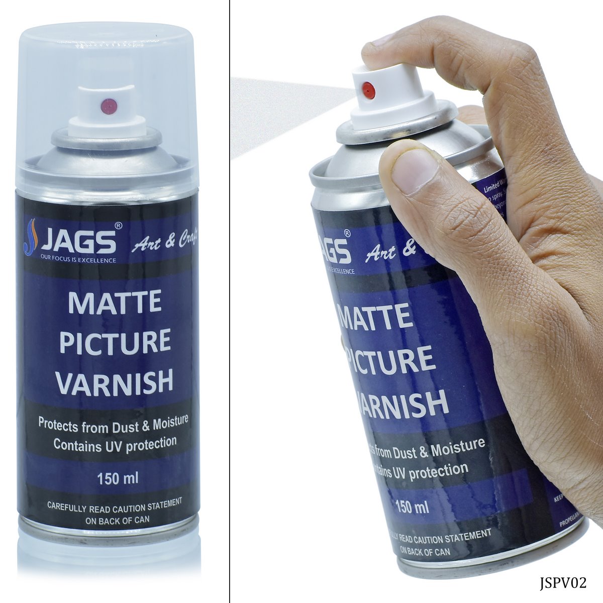 Jags Spray Picture Varnish Matt 150ML JSPV02