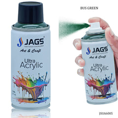 Jags Spray Ultra Acrylic 150ml Bus Green 6005 JSUA6005
