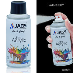 Jags Spray Ultra Acrylic 150ml Havells Grey 7035 JSUA7035