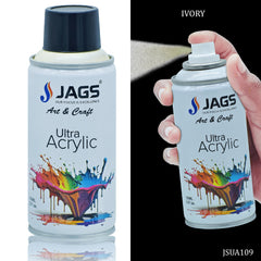 Jags Spray Ultra Acrylic 150ml Ivory 109 JSUA109