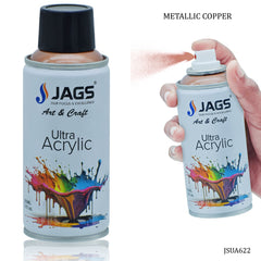 Jags Spray Ultra Acrylic 150ml Metalic Copper 622 JSUA622