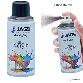 Jags Spray Ultra Acrylic 150ml Terra Brown 8016 JSUA8016