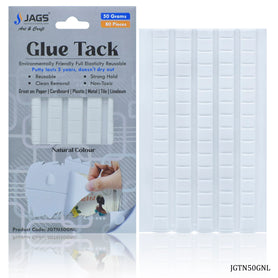 Jags Glue Tack 50Gms Natural Colour JGTN50GNL