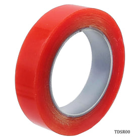 Tape Double Sided Red 5Mtr 12mm TDSR00