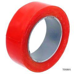Tape Double Sided Red 5Mtr 18mm TDSR01