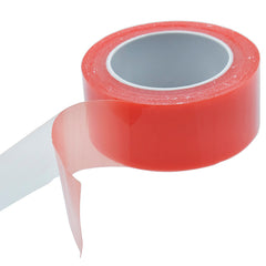 Tape Double Sided Red 5Mtr 24mm TDSR02
