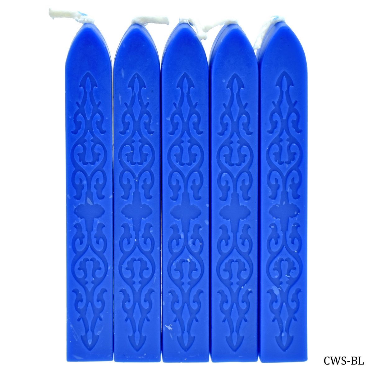 Craft Wax Stick Pack of 5 Blue CWS-BL