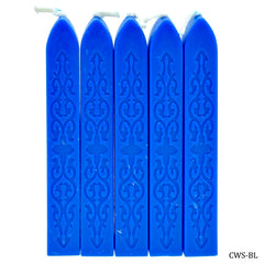 Craft Wax Stick Pack of 5 Blue CWS-BL
