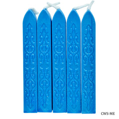 Craft Wax Stick Pack of 5 Mari Blue CWS-ME