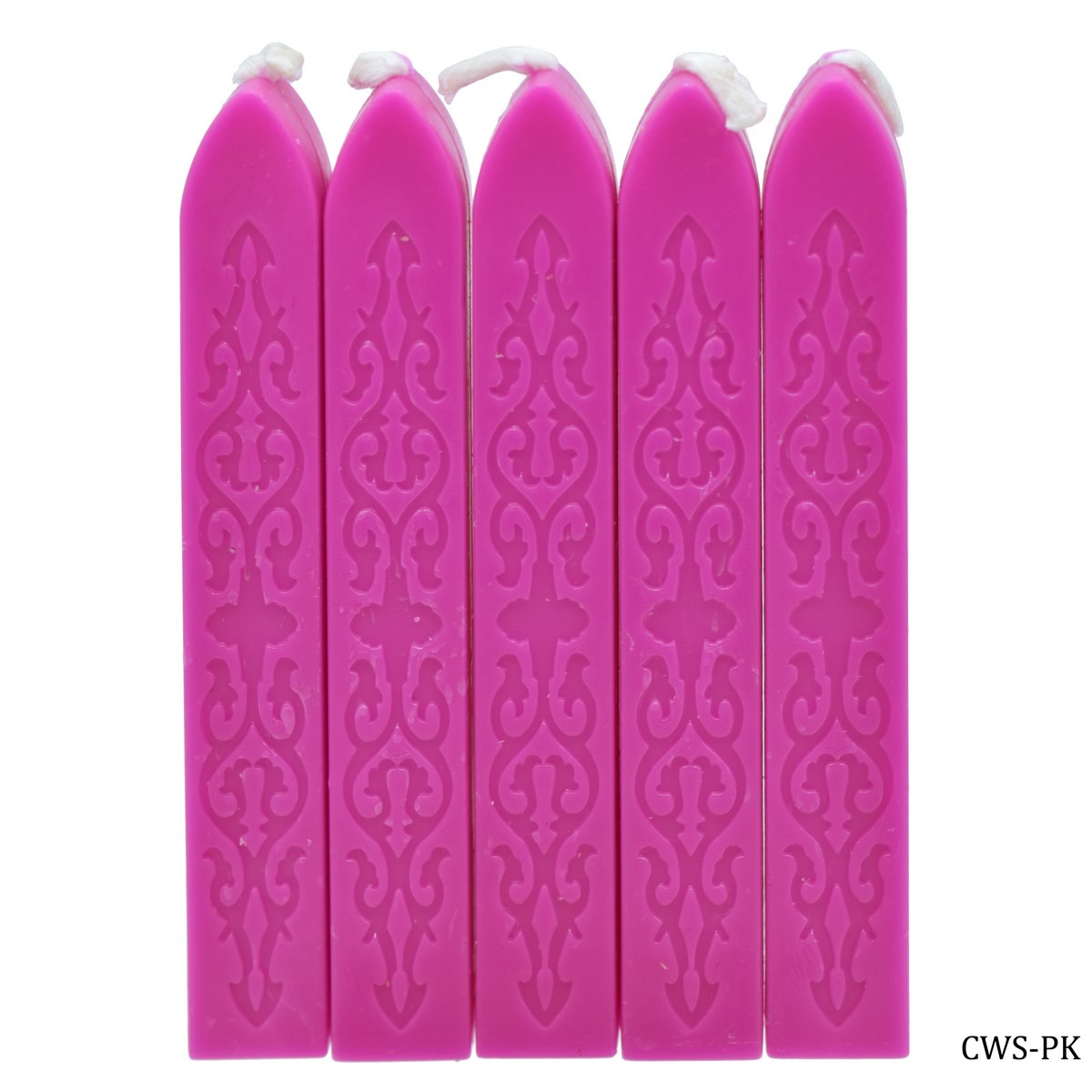 Craft Wax Stick Pack of 5 Pink CWS-PK