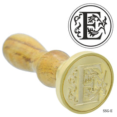 Sealing Stamp Golden Alphabet E SSG-E
