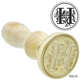 Sealing Stamp Golden Alphabet H SSG-H