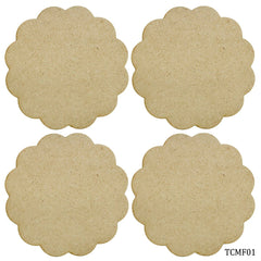 MDF And Wooden Tea Coster