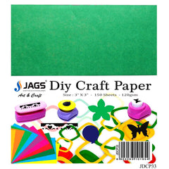 Jags DIY Craft Paper Colour Qube 3x3 JDCP33