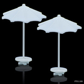 Miniature Model Umbrella Set Of 2 Pics PTS1.100