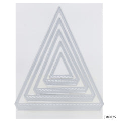 Cutting Dies Metal Jags 5in1 Trangle Design JMD075