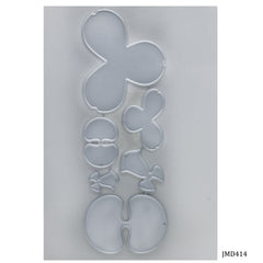 Cutting Dies Metal Jags 6in1 Body Parts Set JMD414