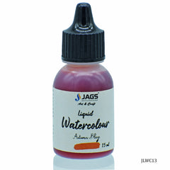 Jags Liquid Watercolour 15ML Autmn Blaze JLWC13
