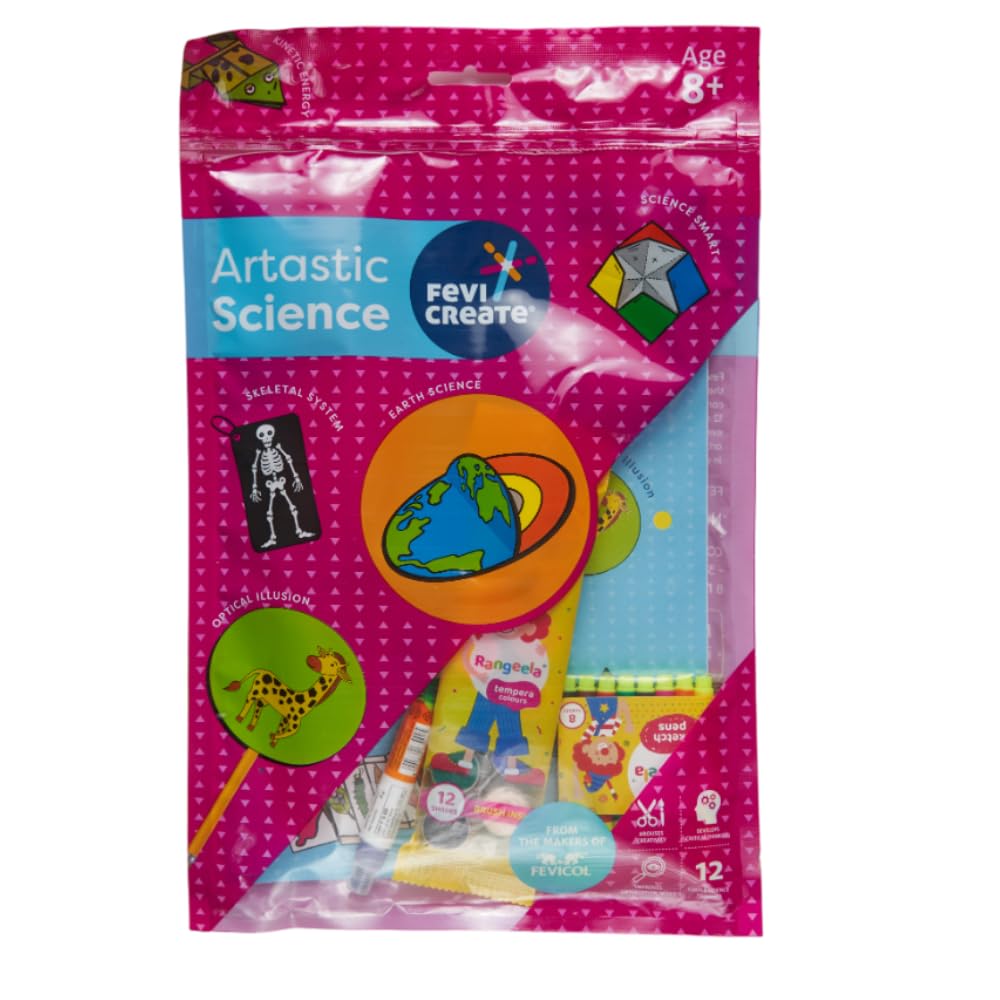 Fevicreate Artastic Science | Educational And Fun Learning Science DIY Kit