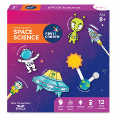 Fevicreate Space Science Kit | DIY Educational Art & Craft Kit For Kids