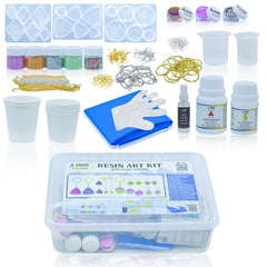 Resin Art Kit For Jewellery Making | Keychains, Lockets And Pendants