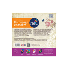 Pidilite Fevicreate Make Your Own Decoupage Coasters Kit