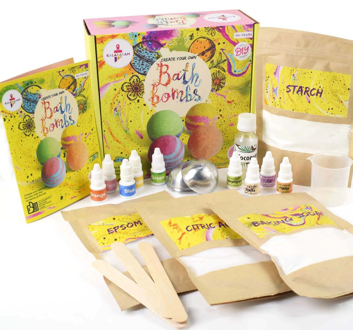 Kalakaram DIY Bath Bomb Making Kit