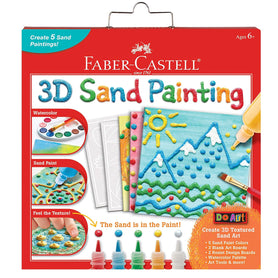 Faber-Castell 3D Sand Painting Kit for Kids: