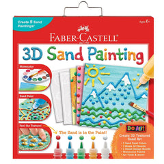 Faber-Castell 3D Sand Painting Kit for Kids: