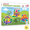 Art and Craft Kit for Kids 3-4 Years - Fantasy Homes, Peel and Stick Sand Art Maker