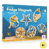 Shell Fridge Magnets, Art & Craft Kit for Kids, Creative & DIY Toys, Kids Activity for 8 Years & Above