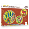 Sand Art Kit for Kids, Madhubani Simple & Symbolic, Art and Craft, Madhubani Sand Art Activity, Gift for 6-8 Year