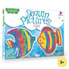 Sequin Craft for Kids Pictures - Fish, Art and Craft for 3-5 Year olds, Toddler Toys Games