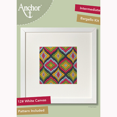 Anchor Starter Long Stitch Kit - Persimmon Bargello