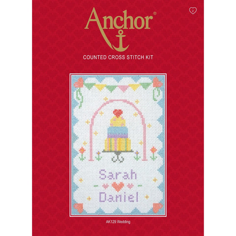 Anchor Starter Cross Stitch Kit - Wedding
