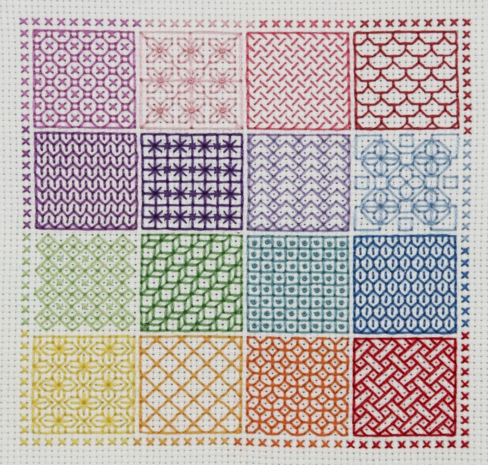 Anchor Essential Kit - Modern Blackwork Sampler Kit