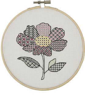 Anchor Essential Kit - Modern Blackwork Kit - Anemone