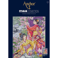 Maia Cross Stitch Kit - Geishas