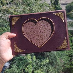 Satin n' Gold | Handcrafted Greeting Card